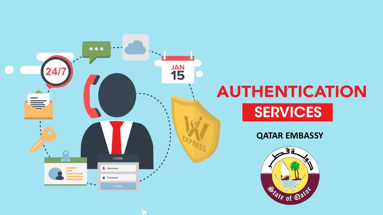 Qatar Authentication Page image