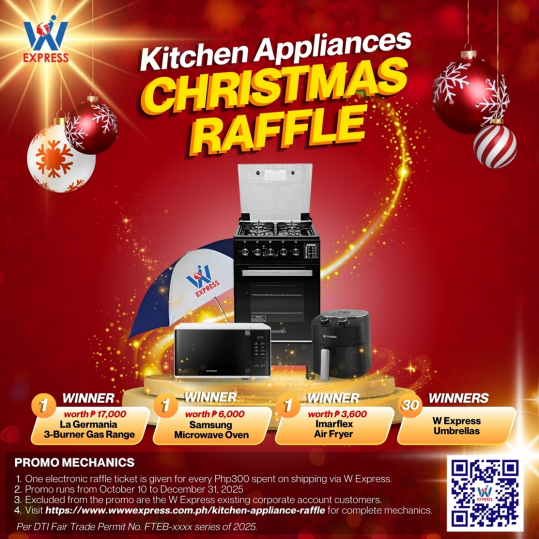 KITCHEN  CHRISTMAS RAFFLE PROMO!